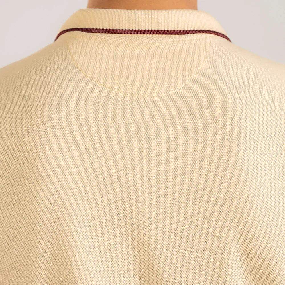 ST LV POLO - SOFT YELLOW - NAVZA
