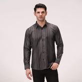 STRIPED SHIRT – BLACK