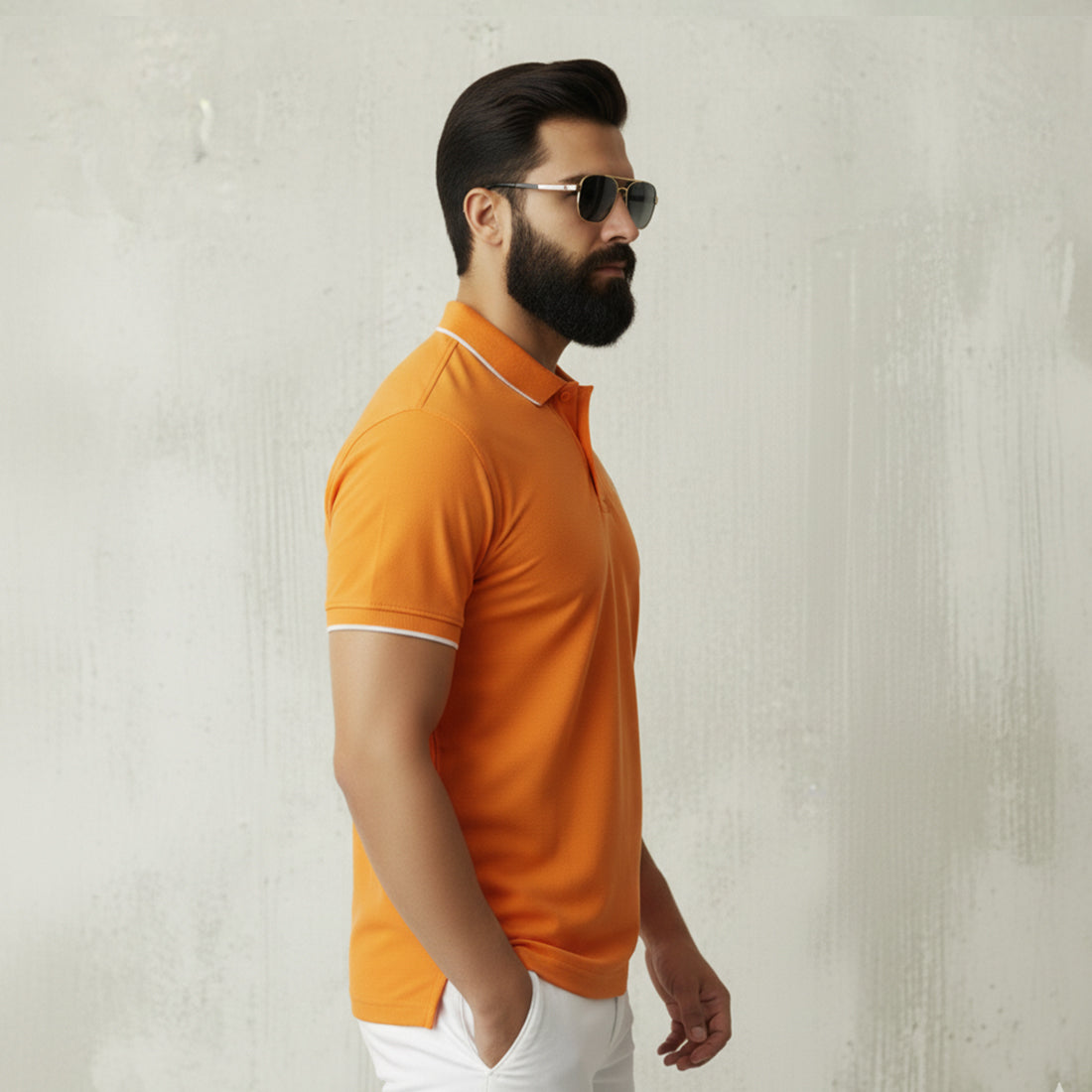 ST LV POLO - ORANGE