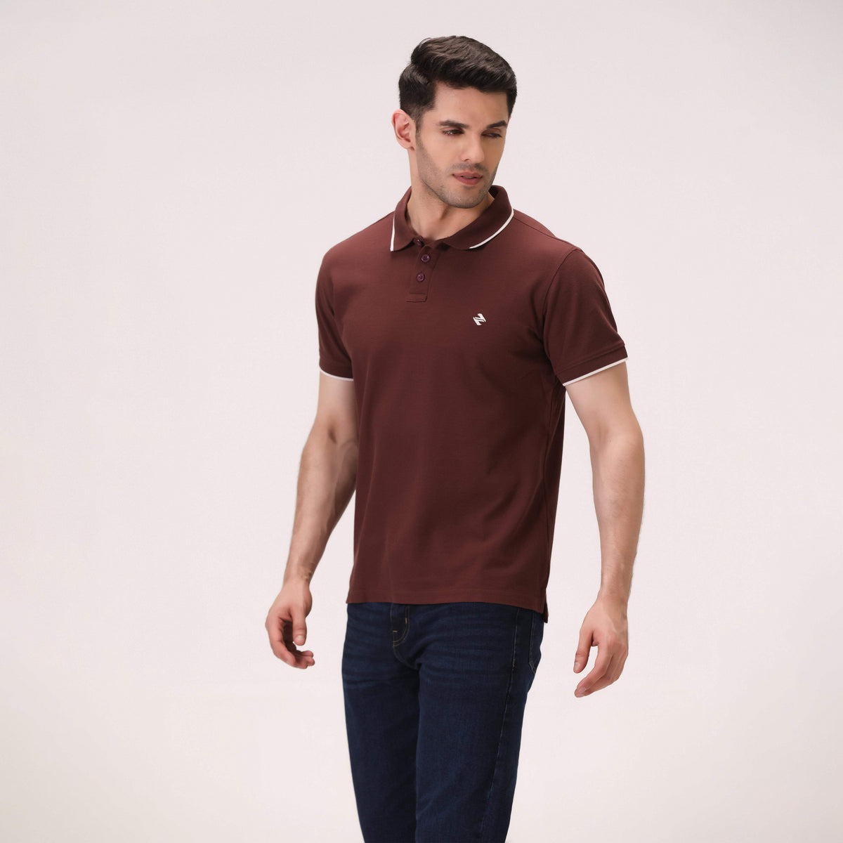ST POLO BROWN NAVZA