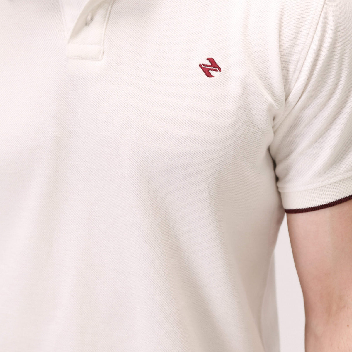 ST POLO WHITE NAVZA