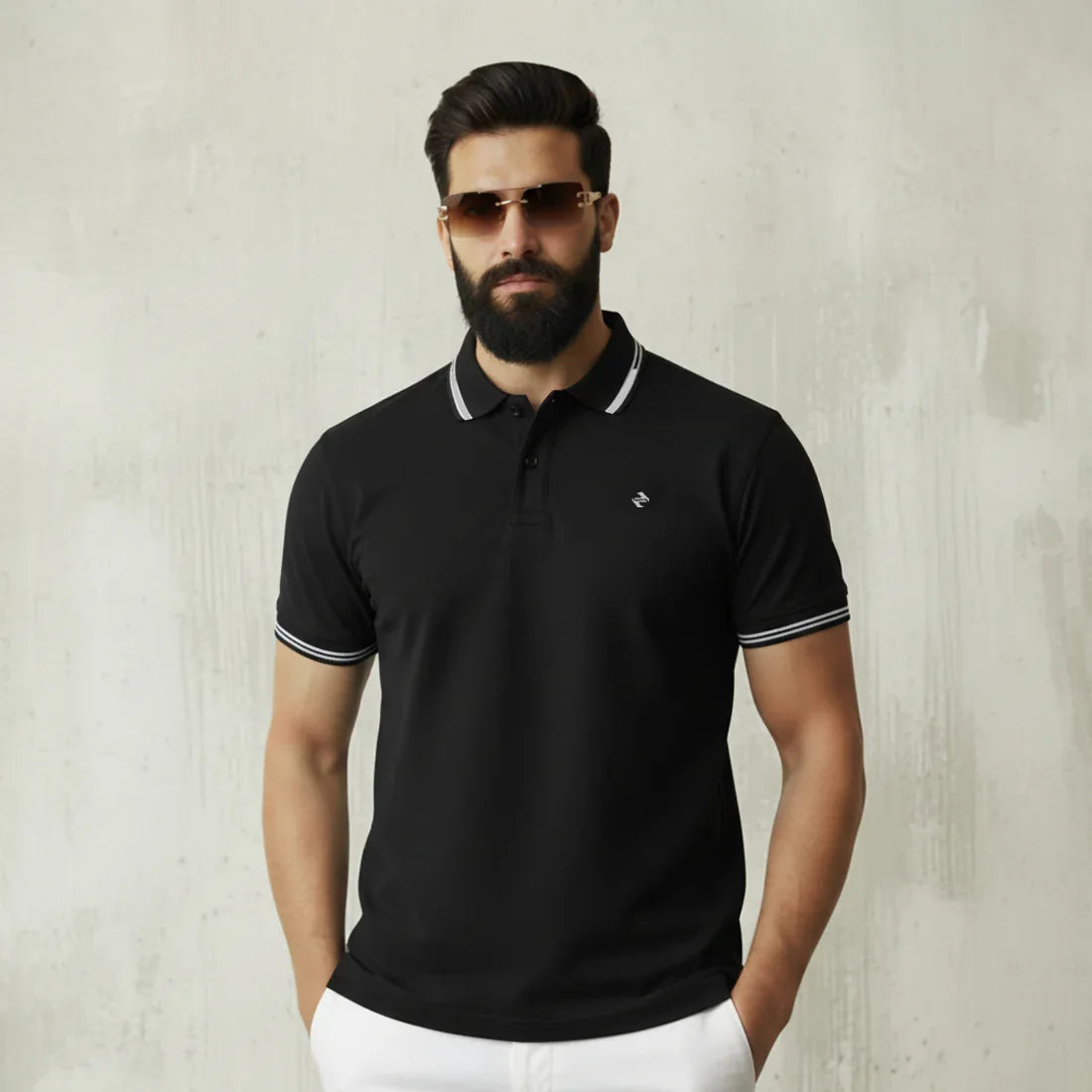 ST POLO – BLACK - NAVZA