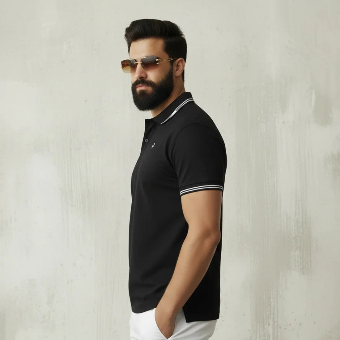 ST POLO – BLACK - NAVZA