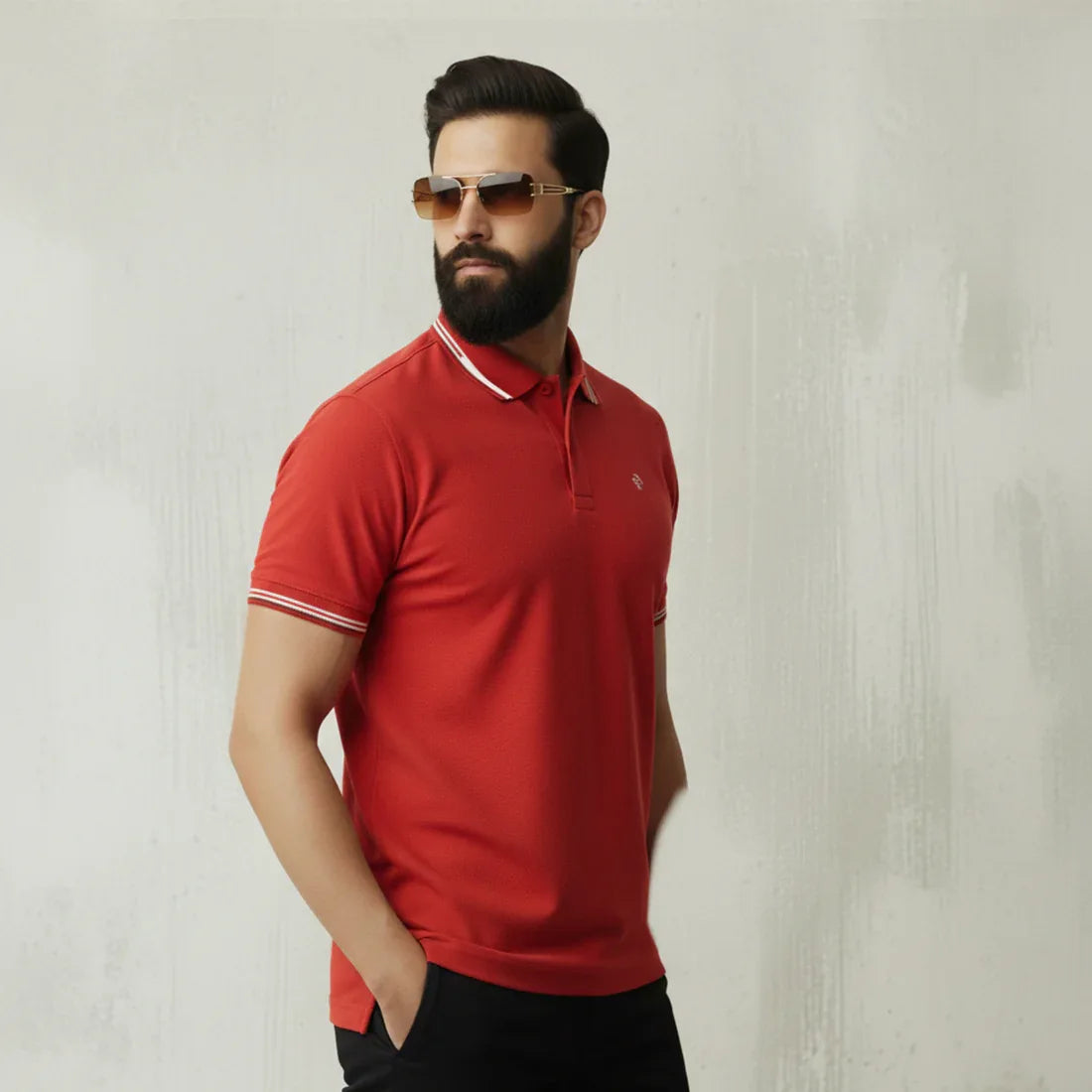 ST POLO – RED - NAVZA