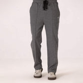 TWILL INTERLOCK STRAIGHT FIT PANT – GREY