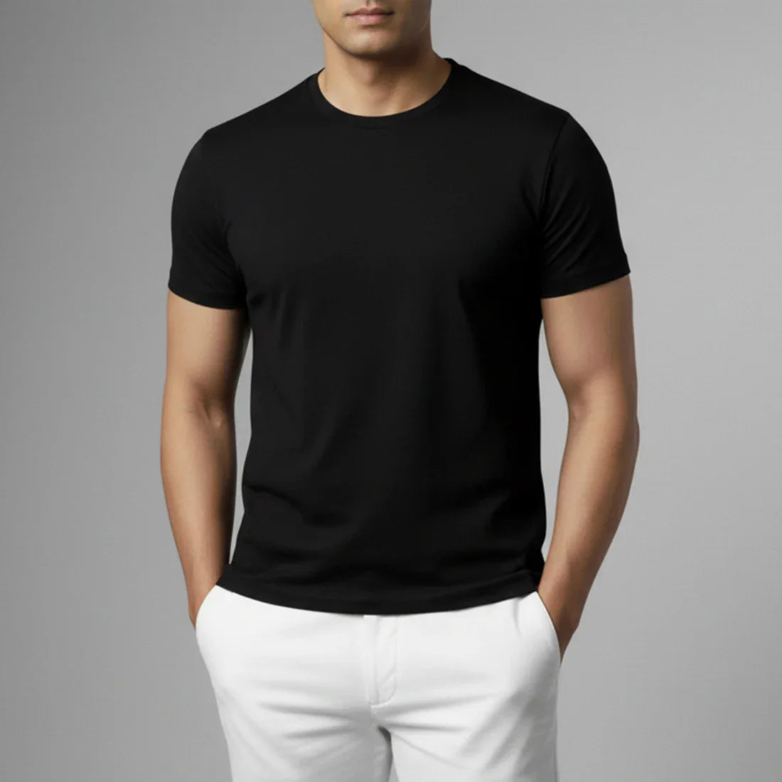 UNDERTEE - BLACK - NAVZA