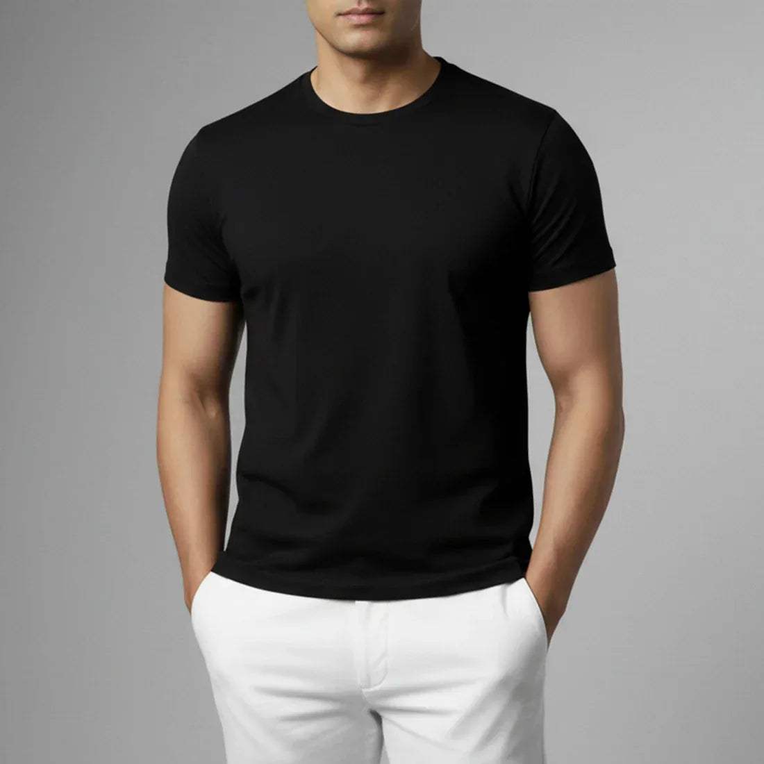 UNDERTEE - BLACK - NAVZA
