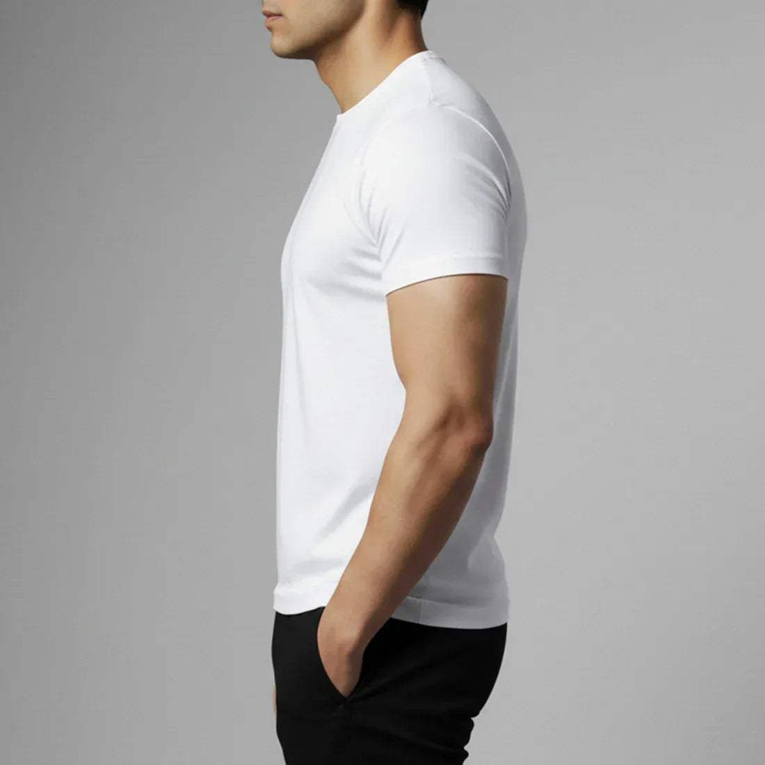 UNDERTEE - WHITE - NAVZA