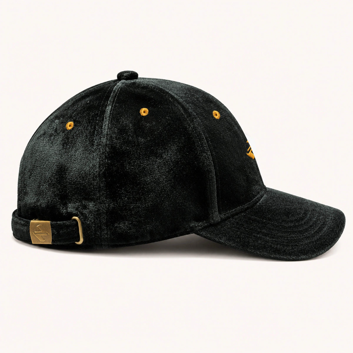 VELVET CAP BLACK NAVZA