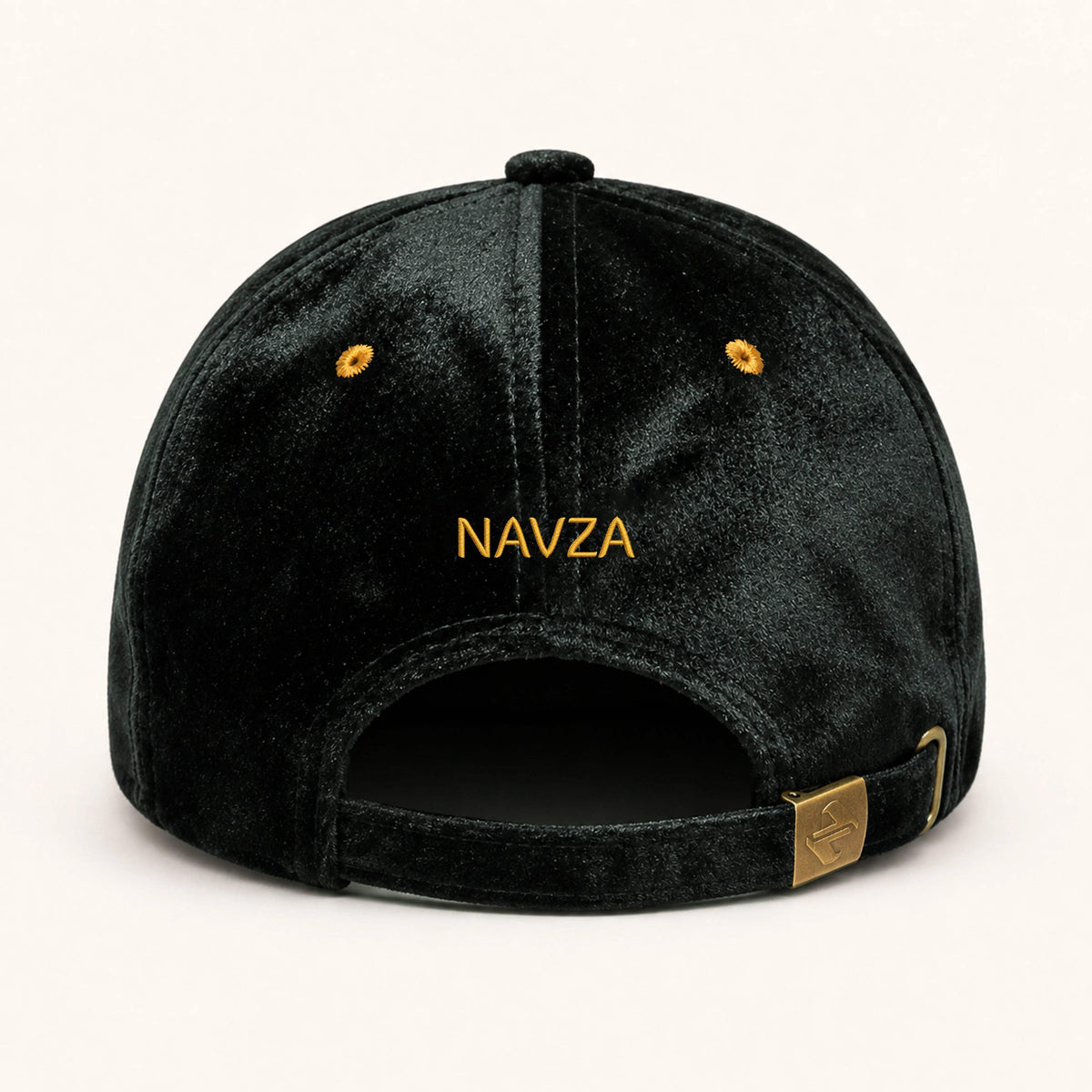 VELVET CAP BLACK NAVZA