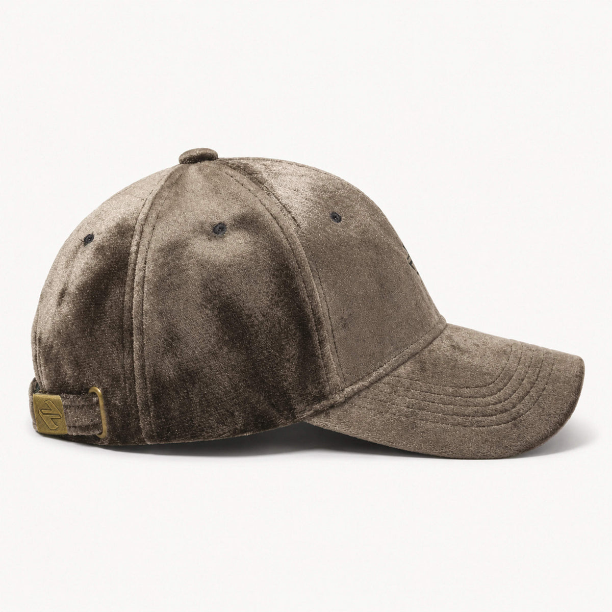 VELVET CAP COFFEE BROWN NAVZA