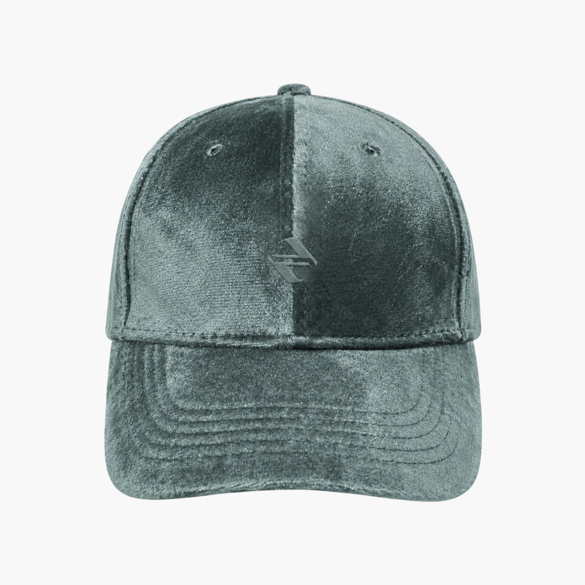 VELVET CAP GREYISH TEAL NAVZA