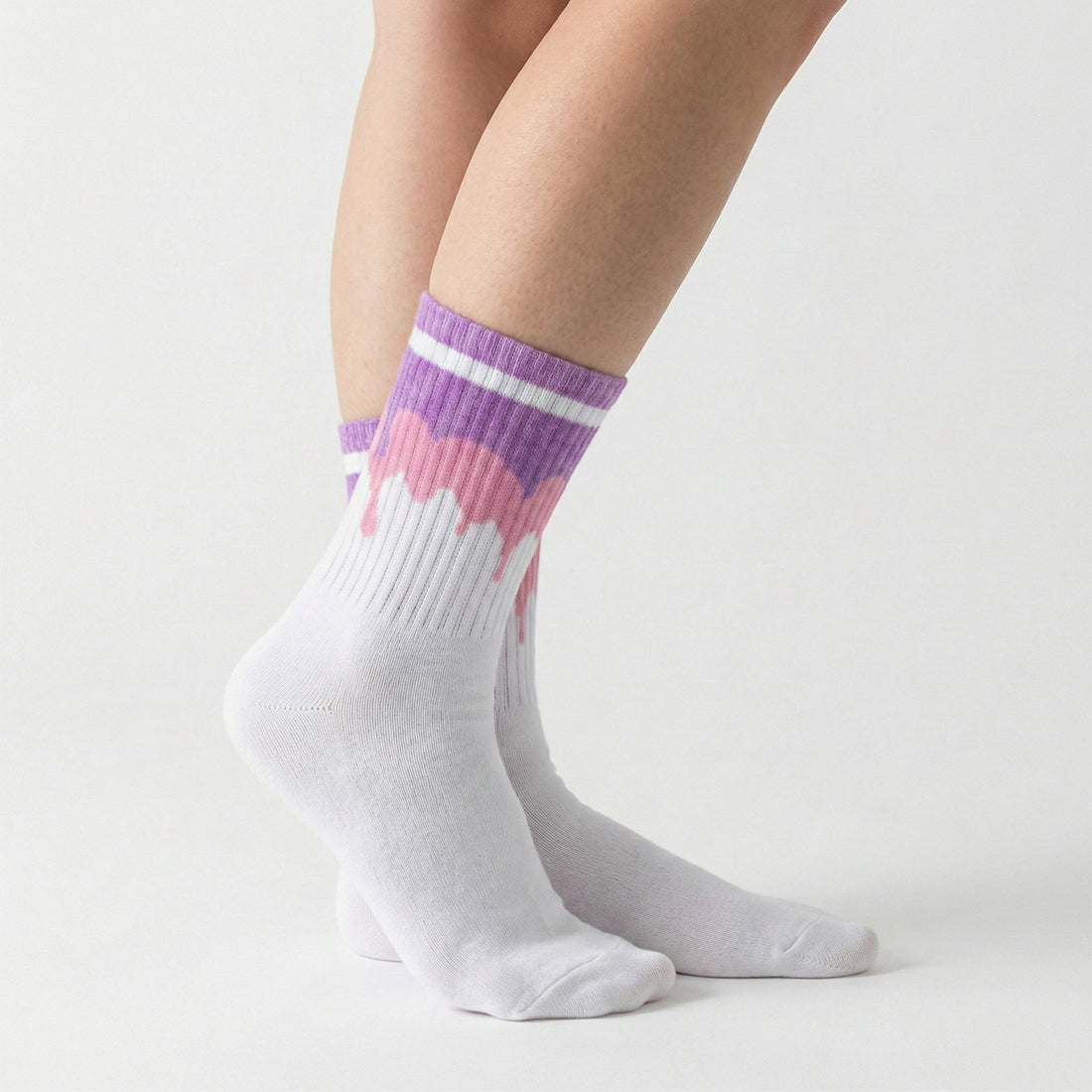 WOMEN CREW SOCKS OFF WHITE | NAVZA
