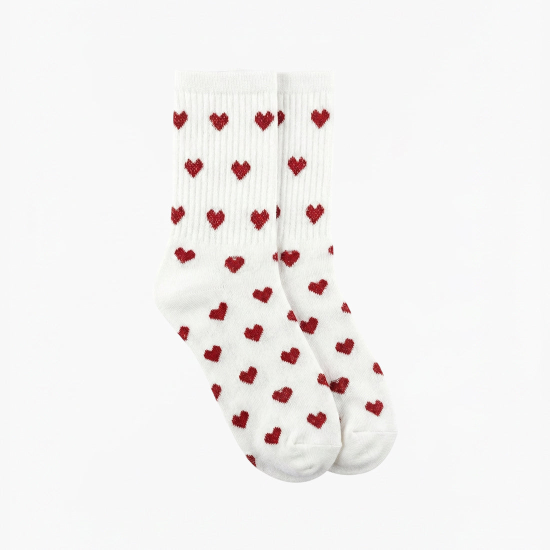 WOMEN CREW SOCKS WHITE | NAVZA