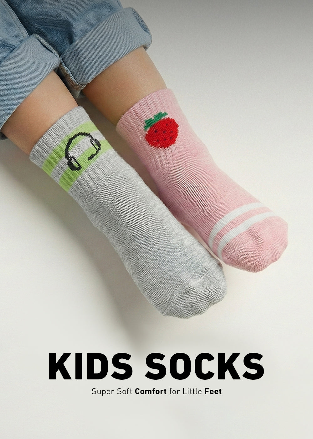 Kids Cotton Socks | Navza