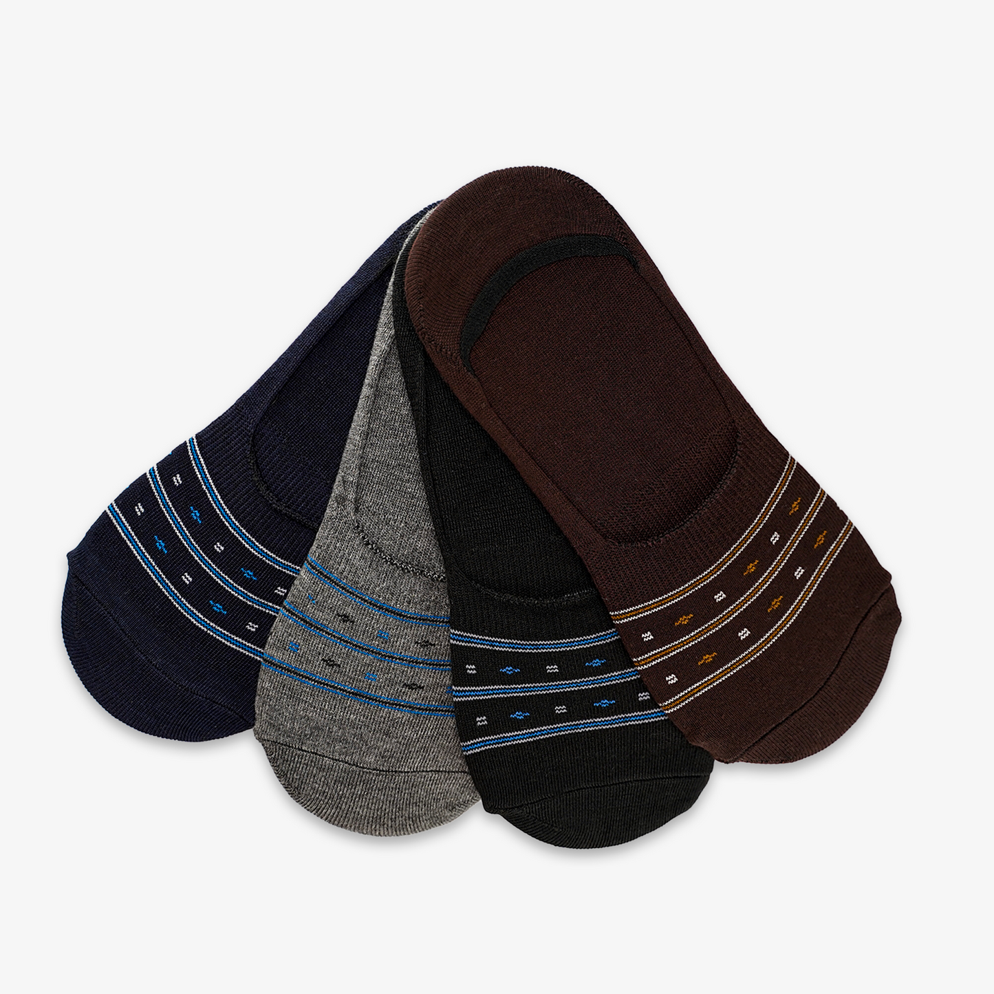 DUO STRIPES ANKLE-LESS SOCKS