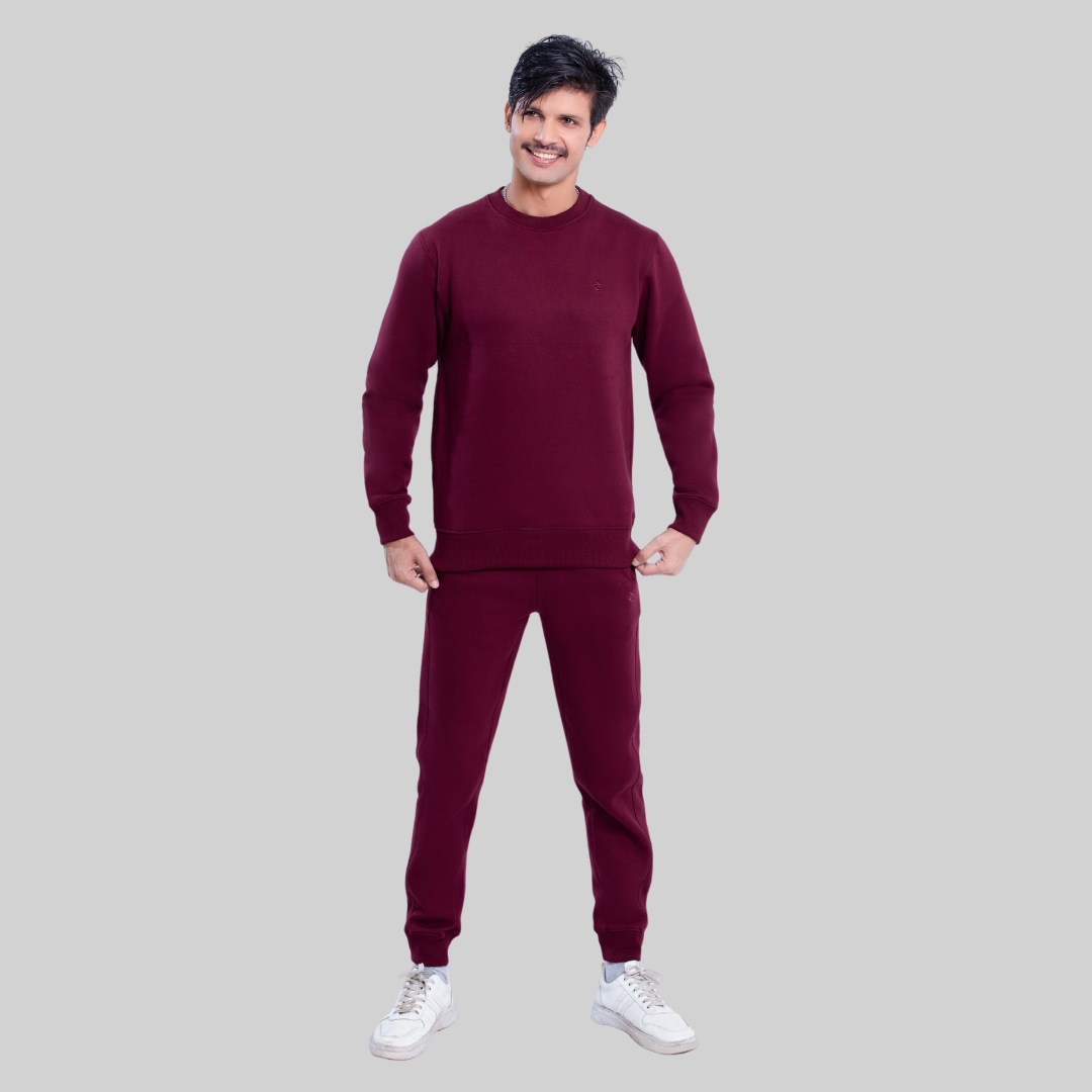 ML SWEATSHIRT TRACKER – BURGUNDY