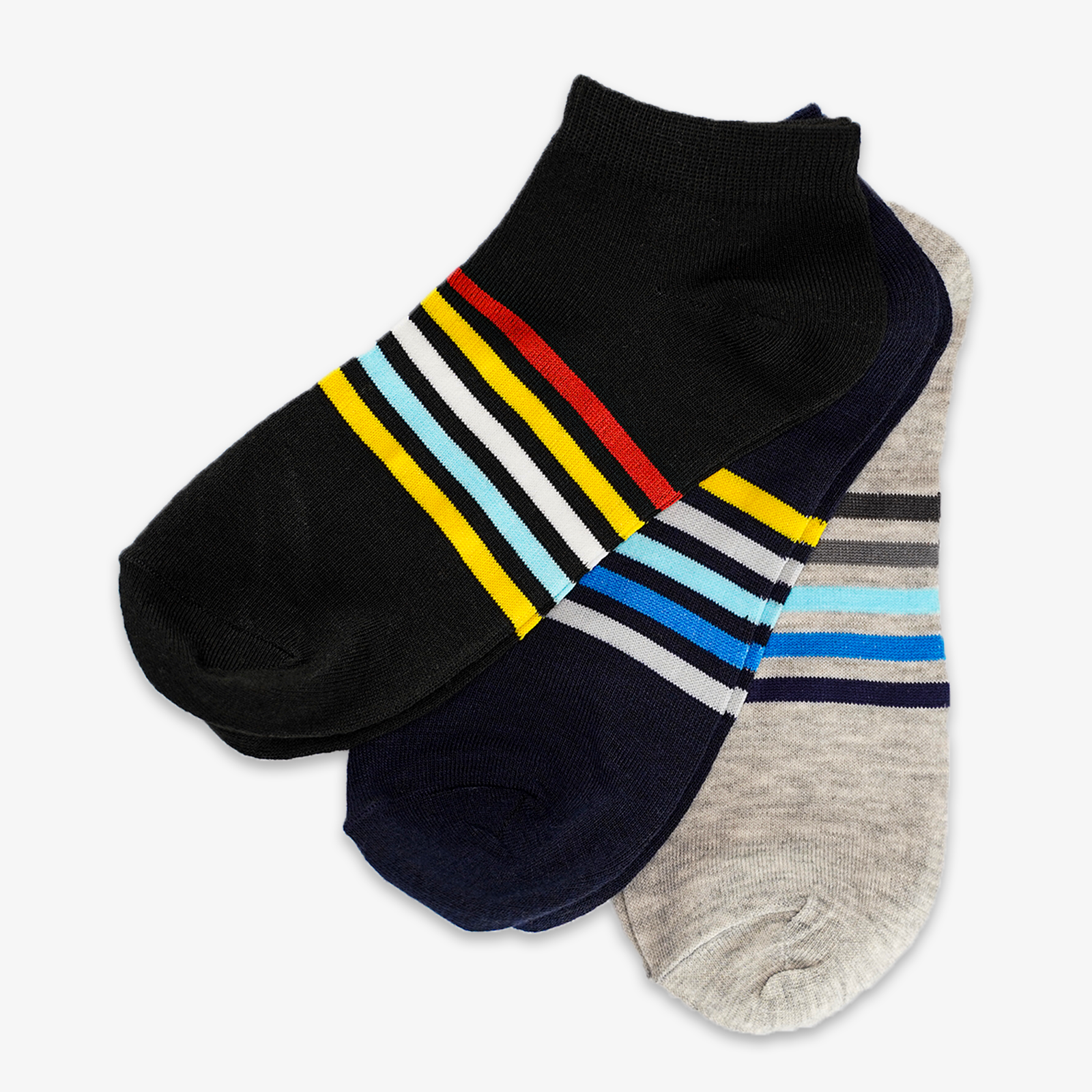 MULTI-COLOR STRIPES SOCKS