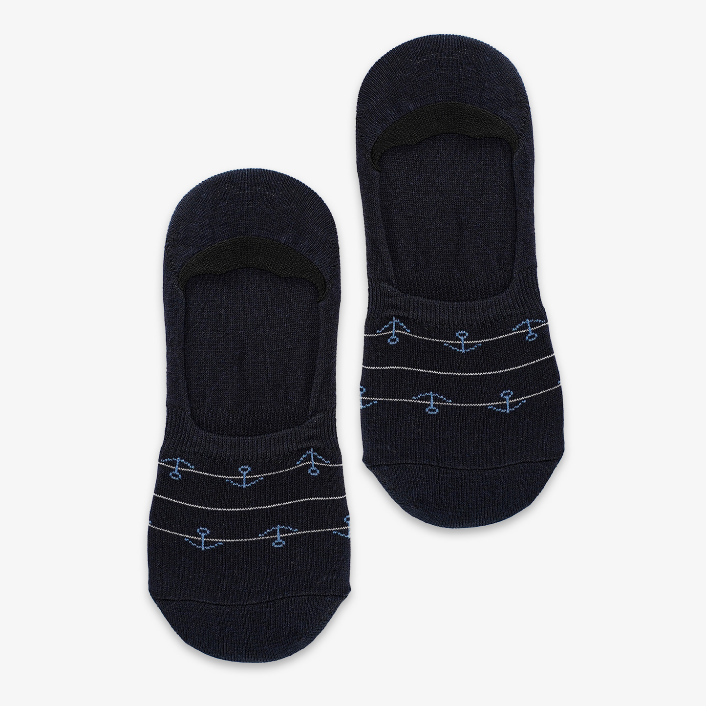 ANCHOR ANKLE-LESS SOCKS