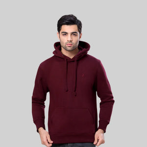 ML PULLOVER HOODIE – BURGUNDY