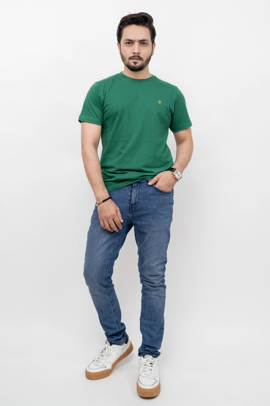 CL REGULAR FIT TEE – GREEN