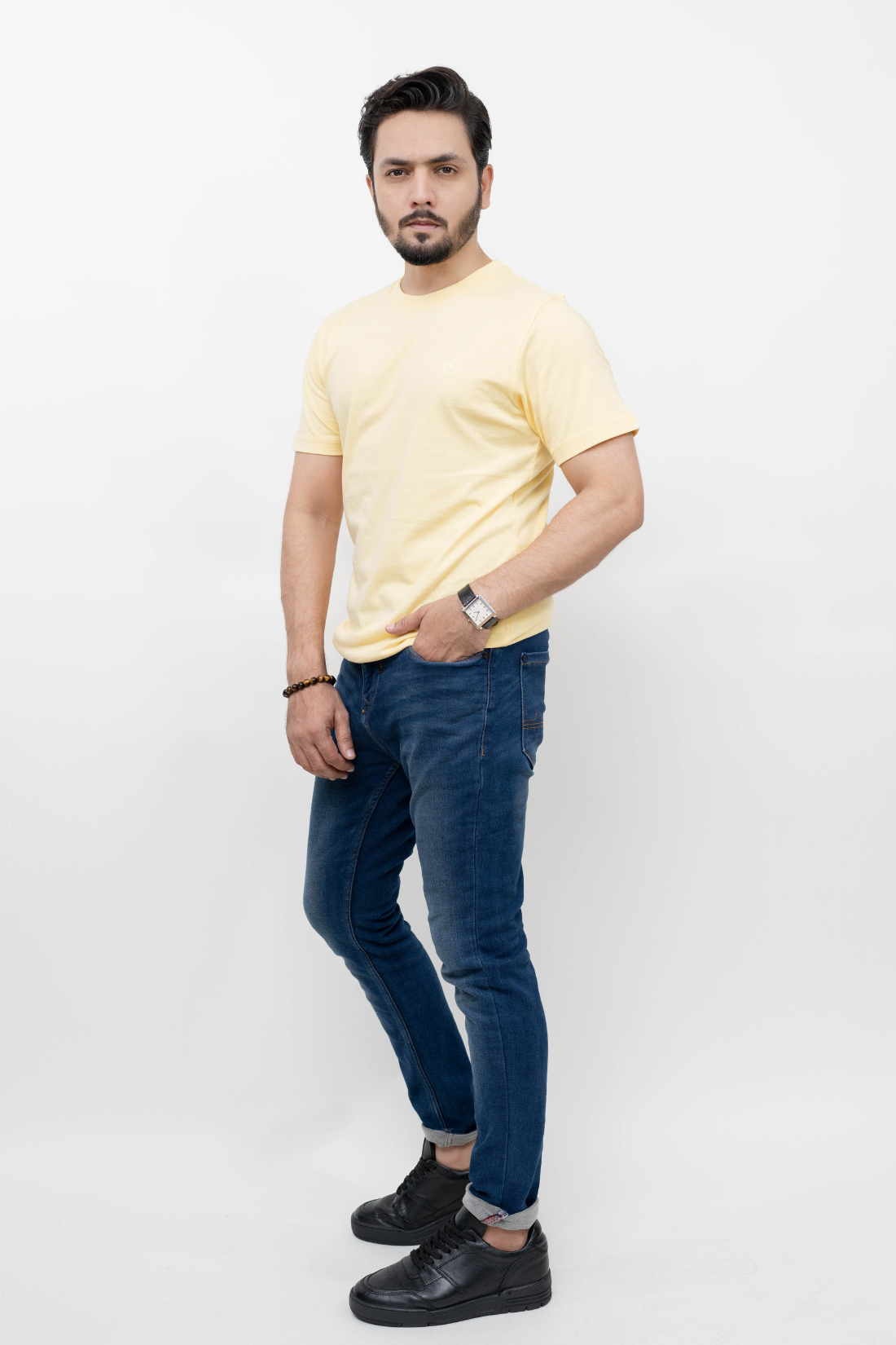 ML REGULAR FIT TEE – YELLOW