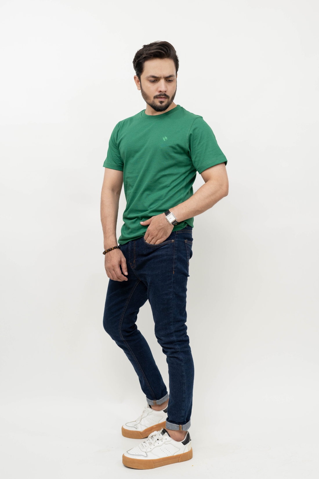 ML REGULAR FIT TEE – GREEN