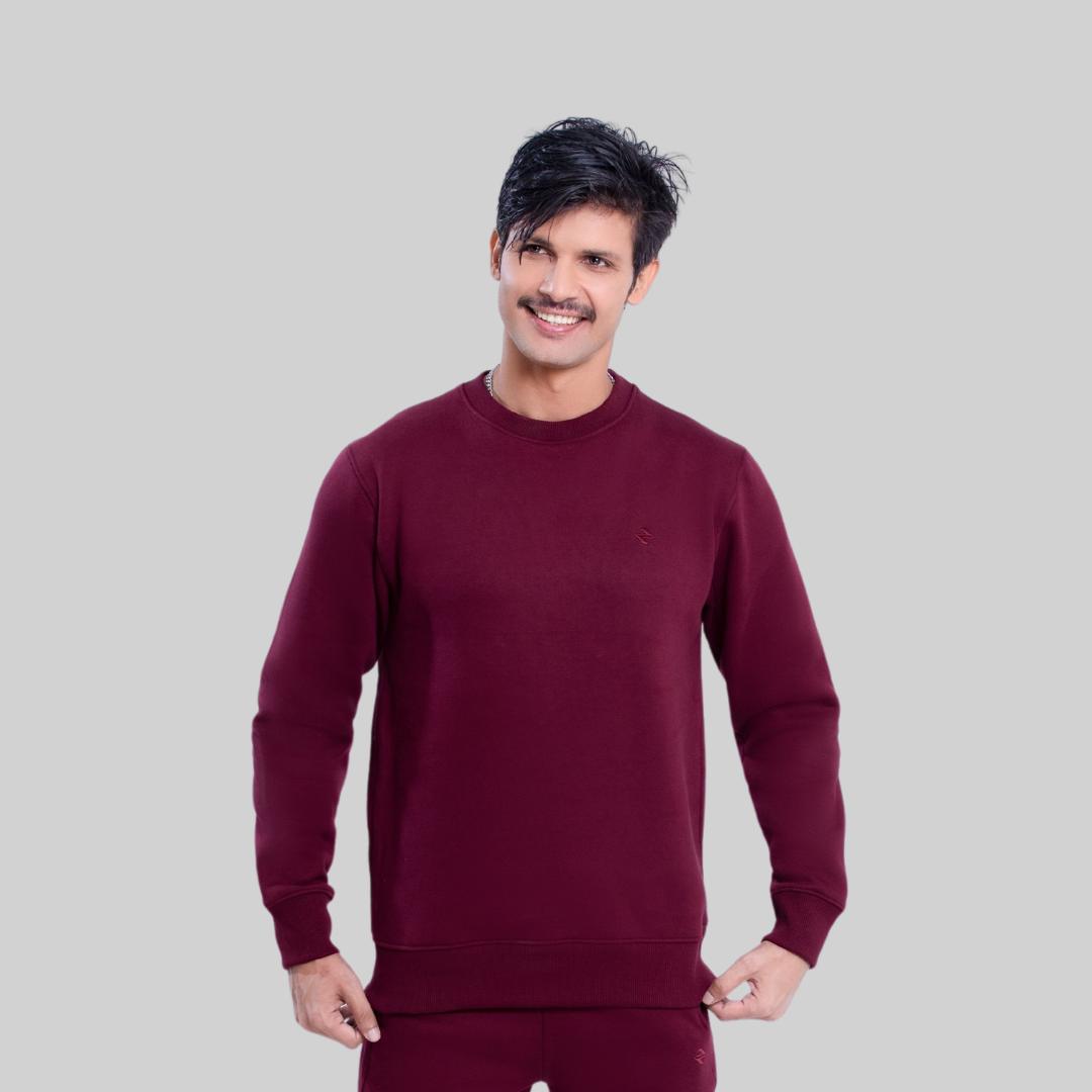 ML SWEATSHIRT – BURGUNDY