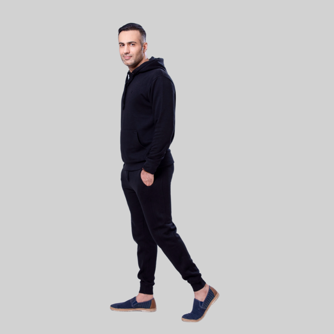 ML HOODIE TRACKER – BLACK