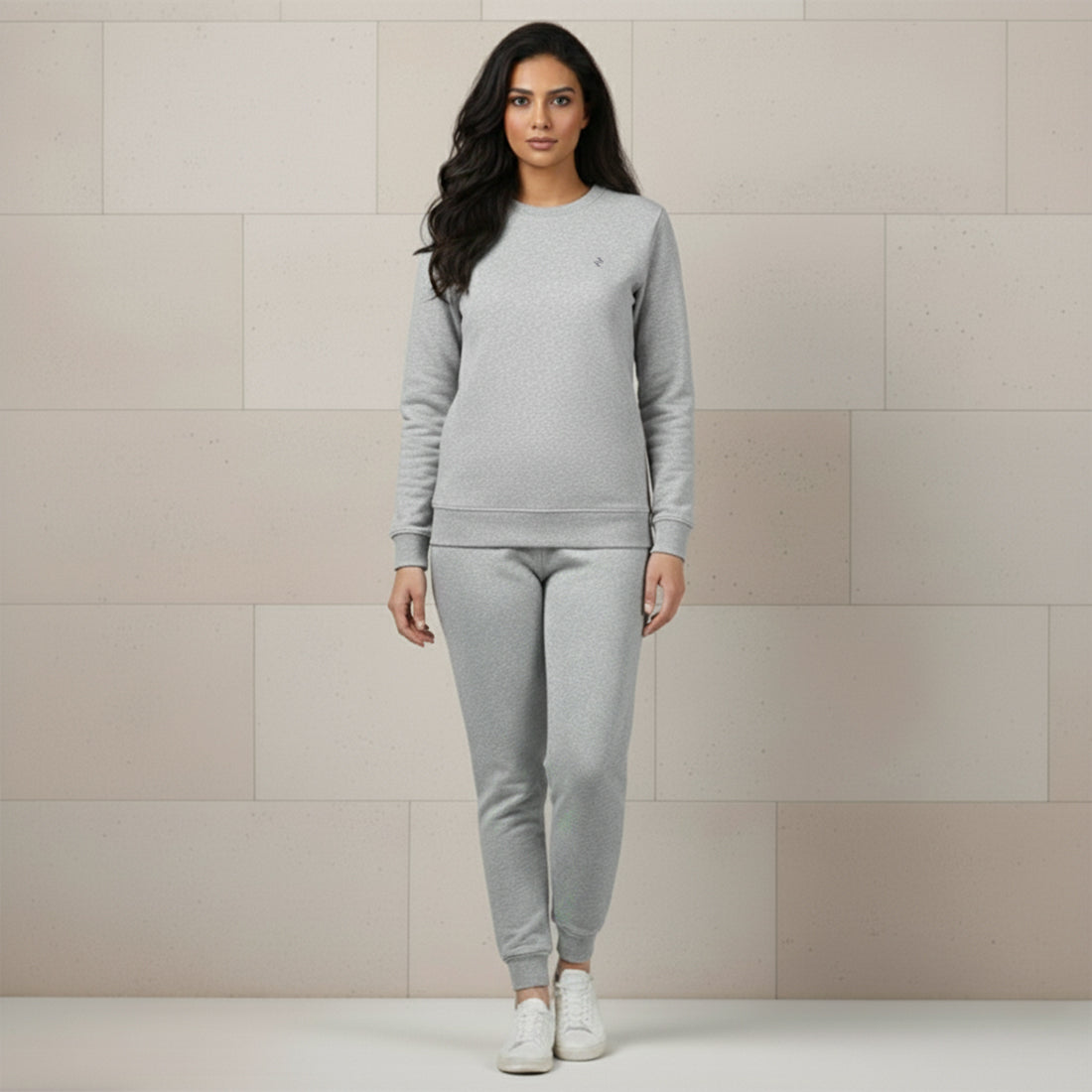 WOMEN ML SWEATSHIRT TRACKER – GREY
