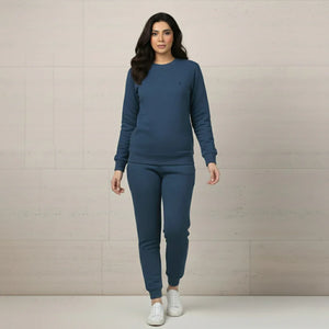WOMEN ML SWEATSHIRT TRACKER – BLUE
