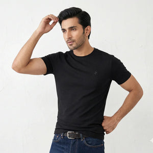 ML SLIM FIT TEE – BLACK