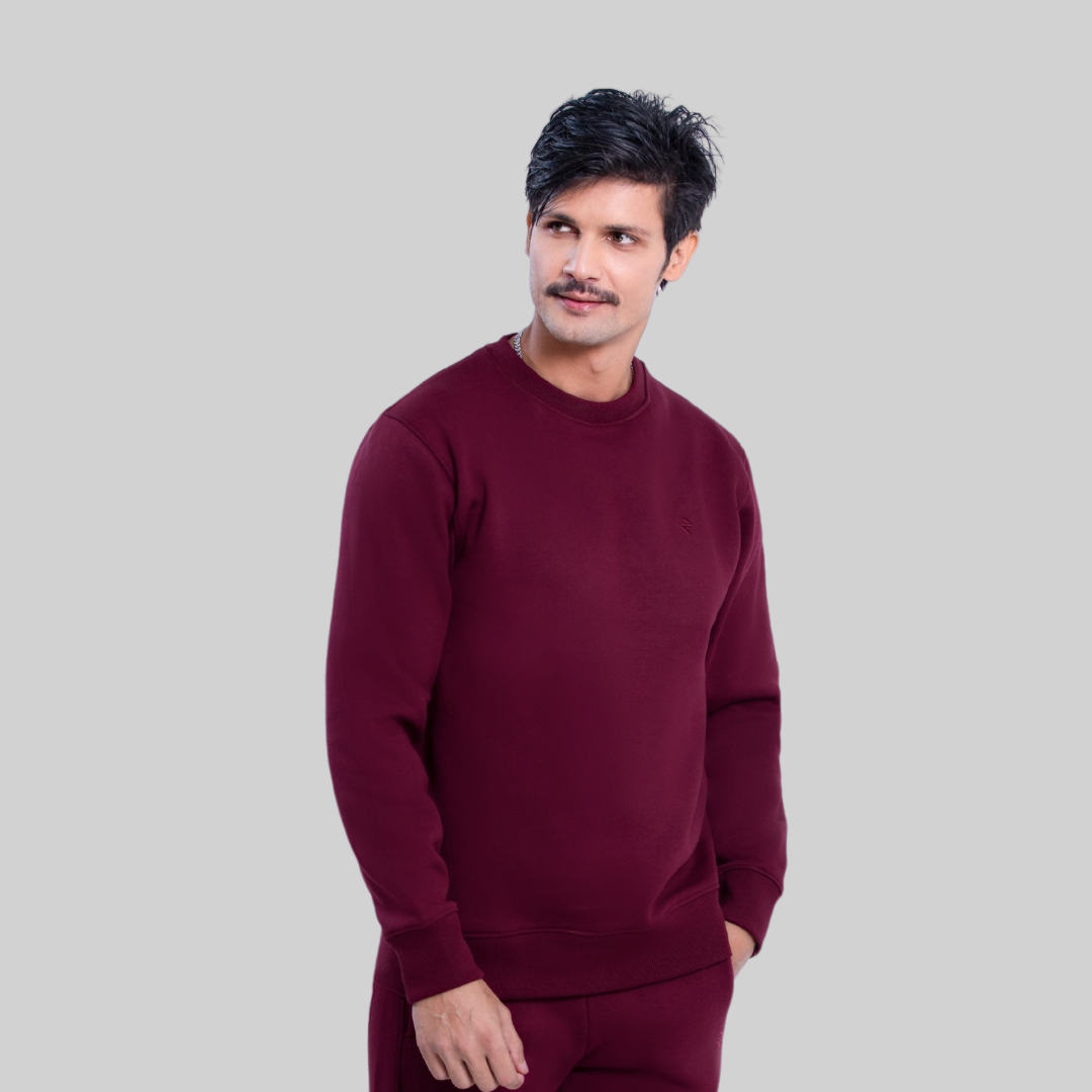 ML SWEATSHIRT – BURGUNDY