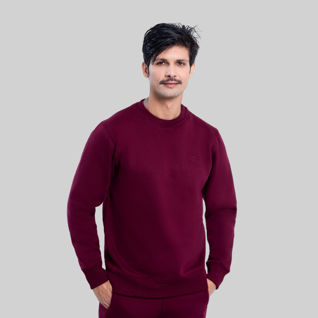 ML SWEATSHIRT – BURGUNDY