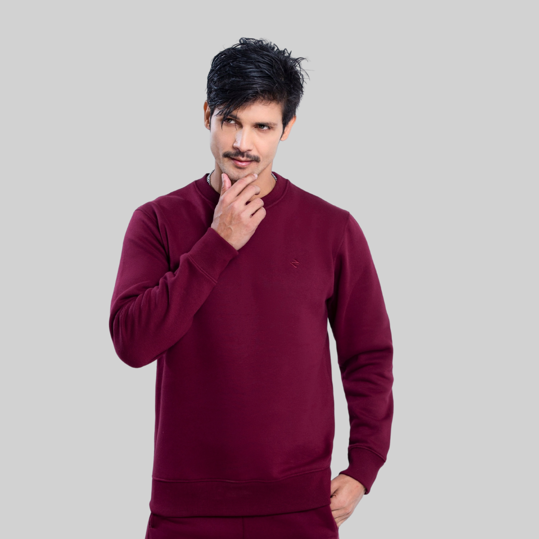 ML SWEATSHIRT – BURGUNDY