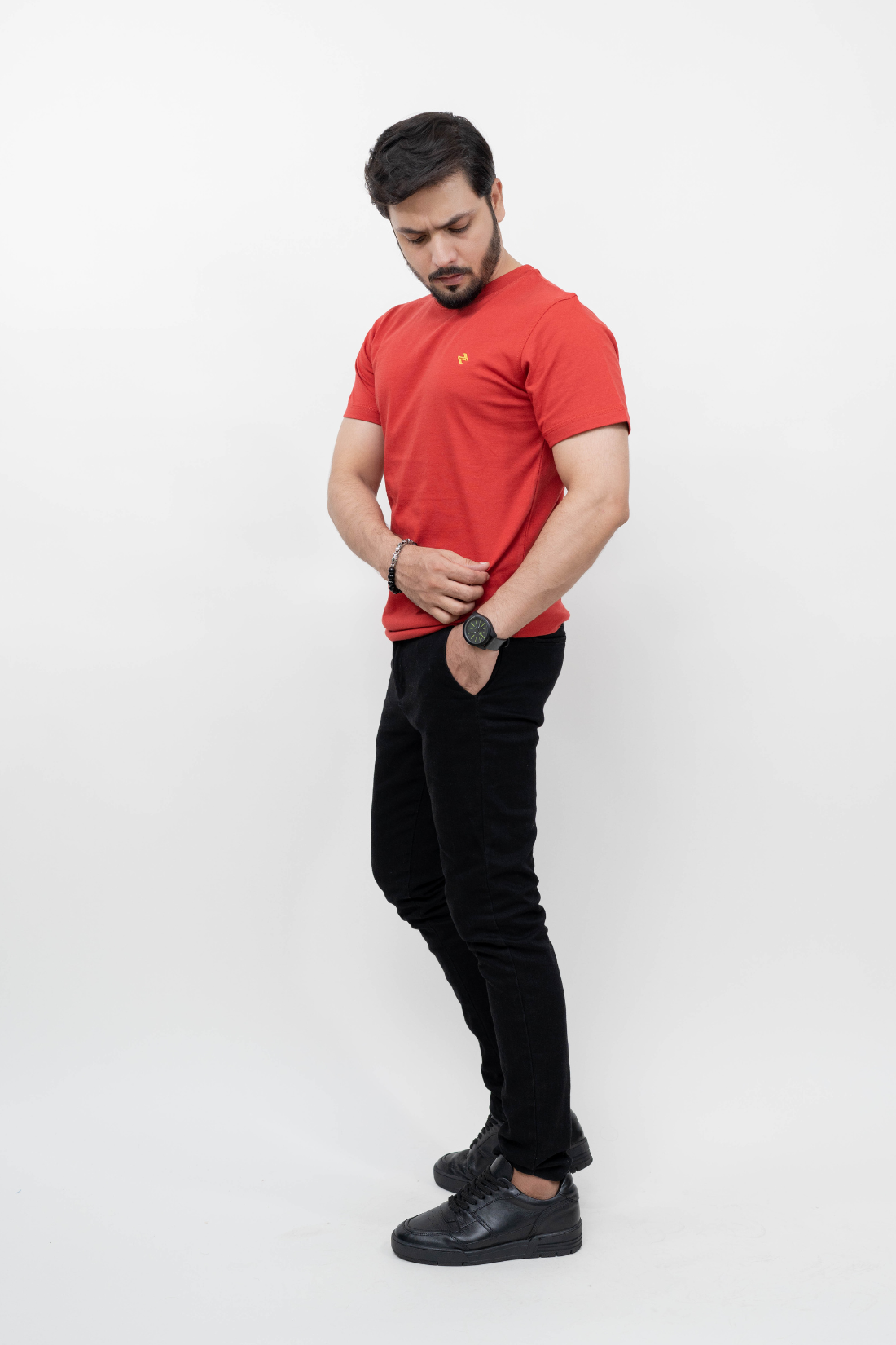 CL REGULAR FIT TEE – RED