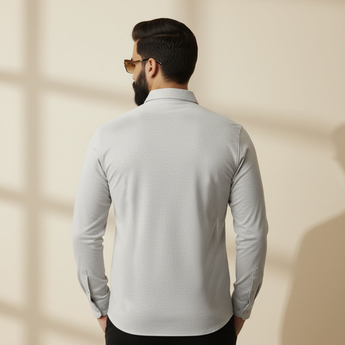 CL SMART SHIRT - LIGHT GREY