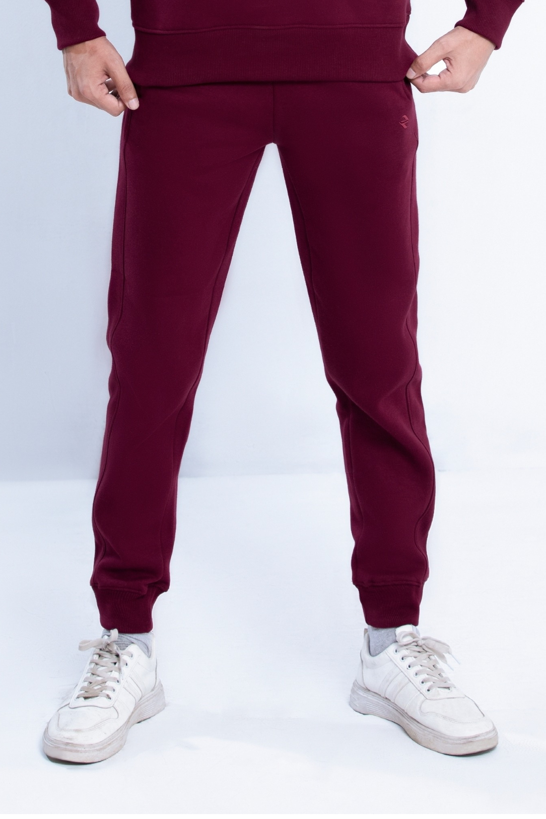 ML FLEECE TROUSER – BURGUNDY