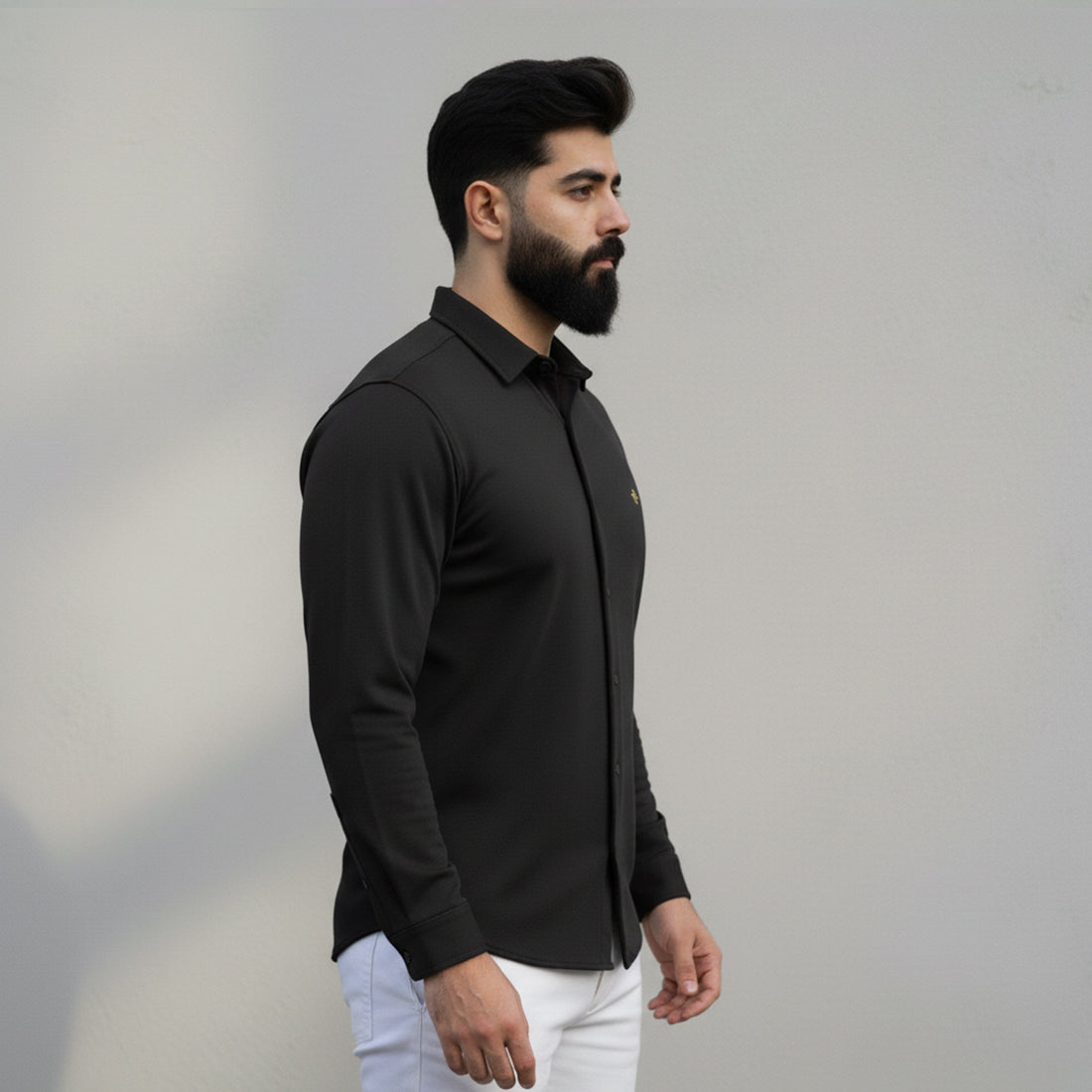 CL SMART SHIRT - BLACK