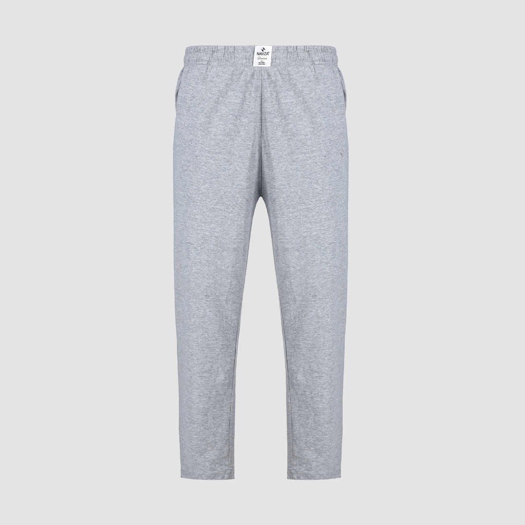 PACK OF BLACK UNDERTEE & GREY JERSEY TROUSER