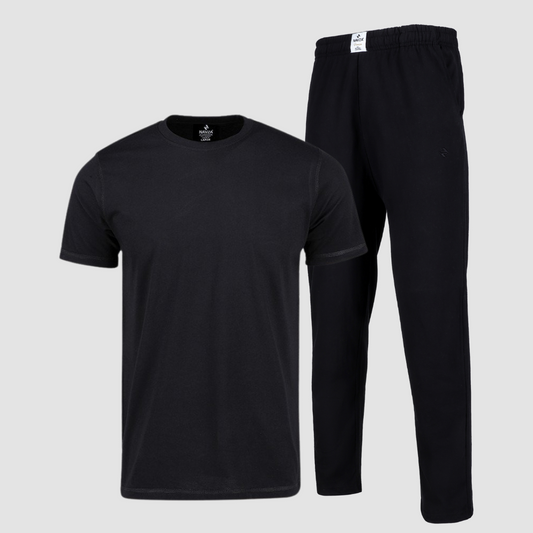 PACK OF BLACK UNDER SHIRT & BLACK TROUSER