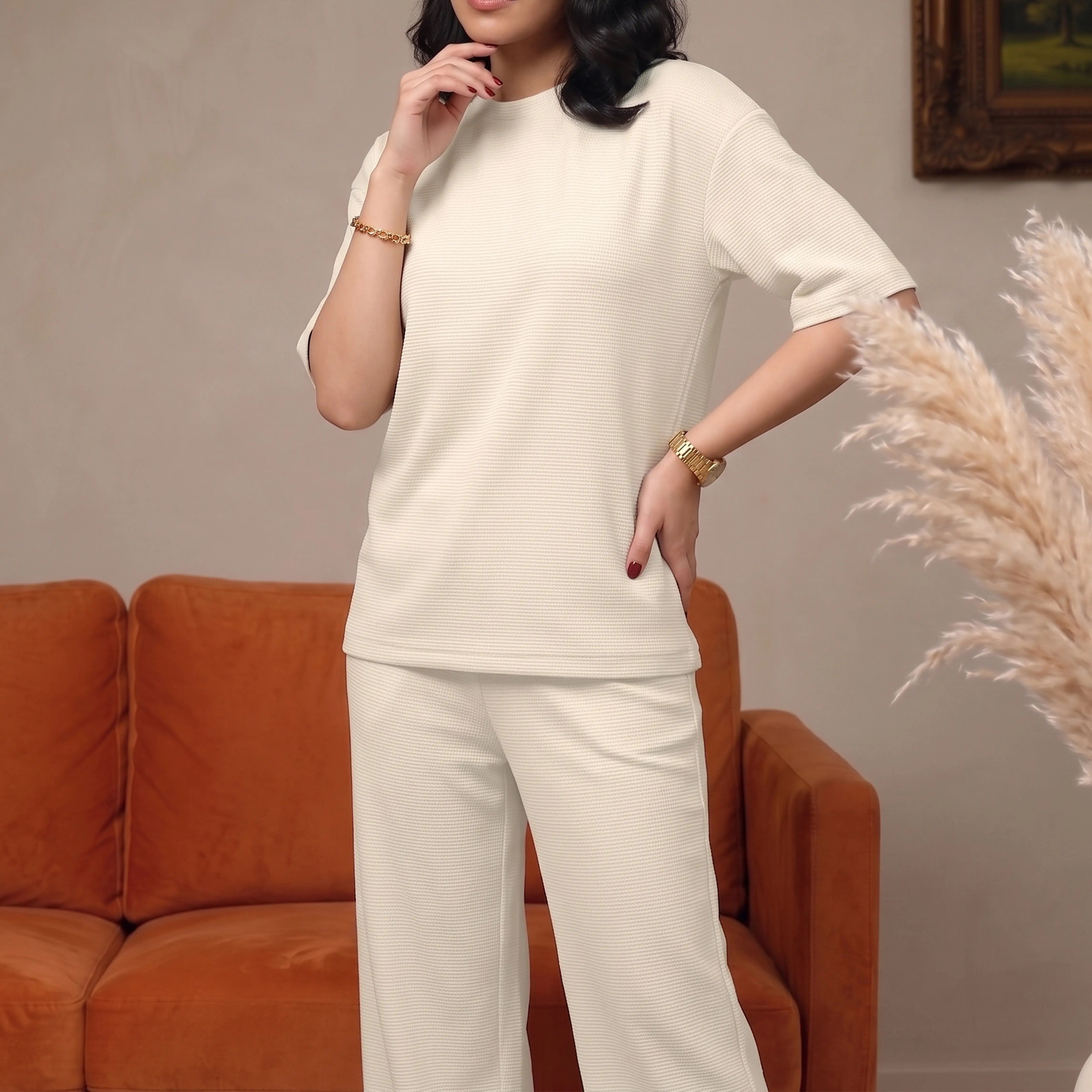 AIRE OTTOMAN LOUNGE SET - SOFT SAND BEIGE