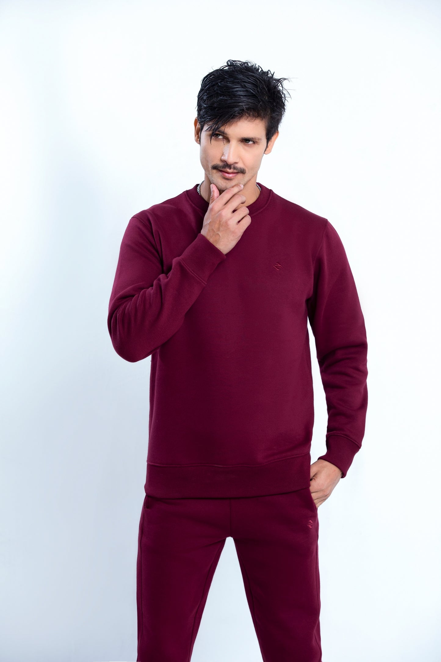 ML SWEATSHIRT – BURGUNDY