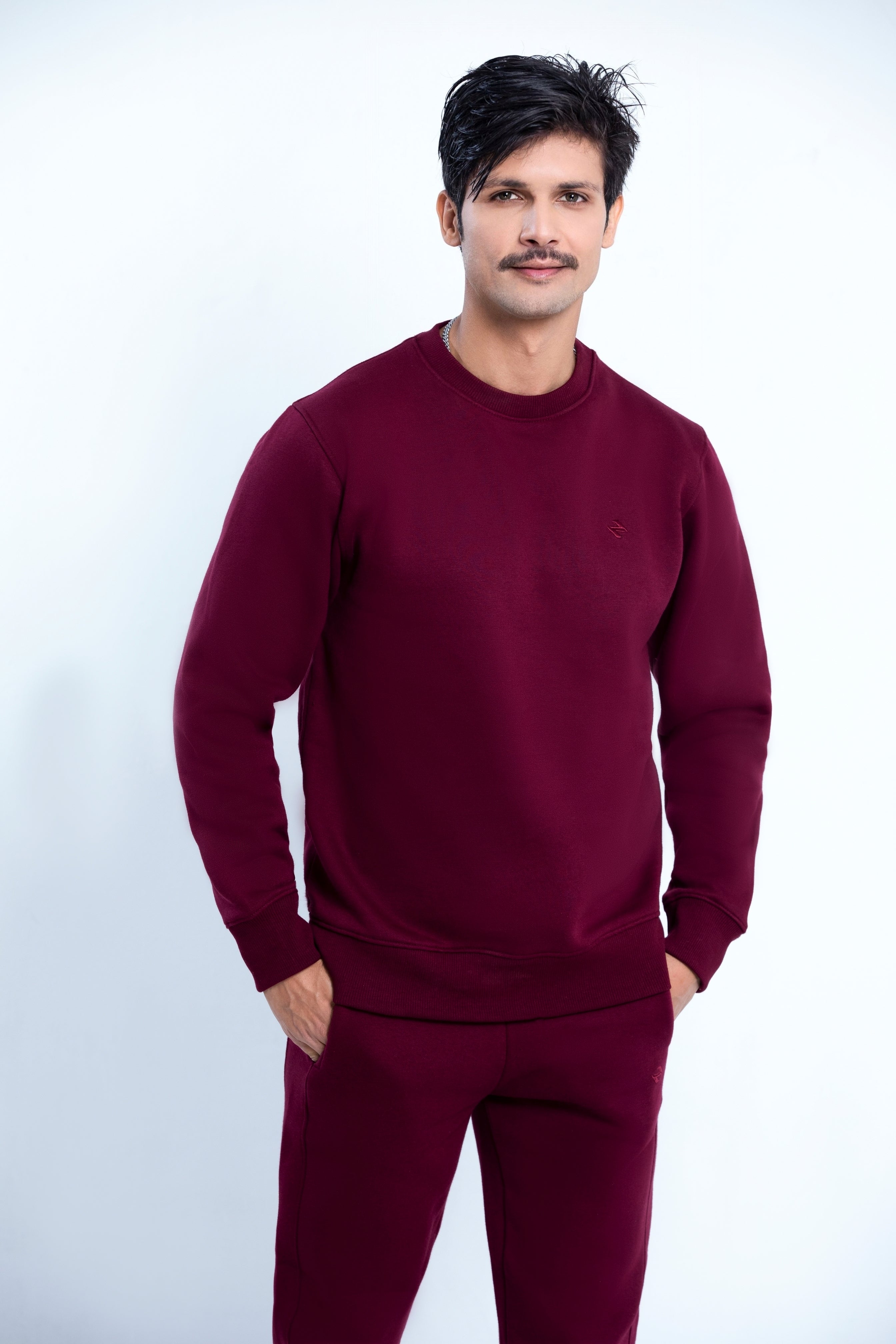 ML SWEATSHIRT – BURGUNDY