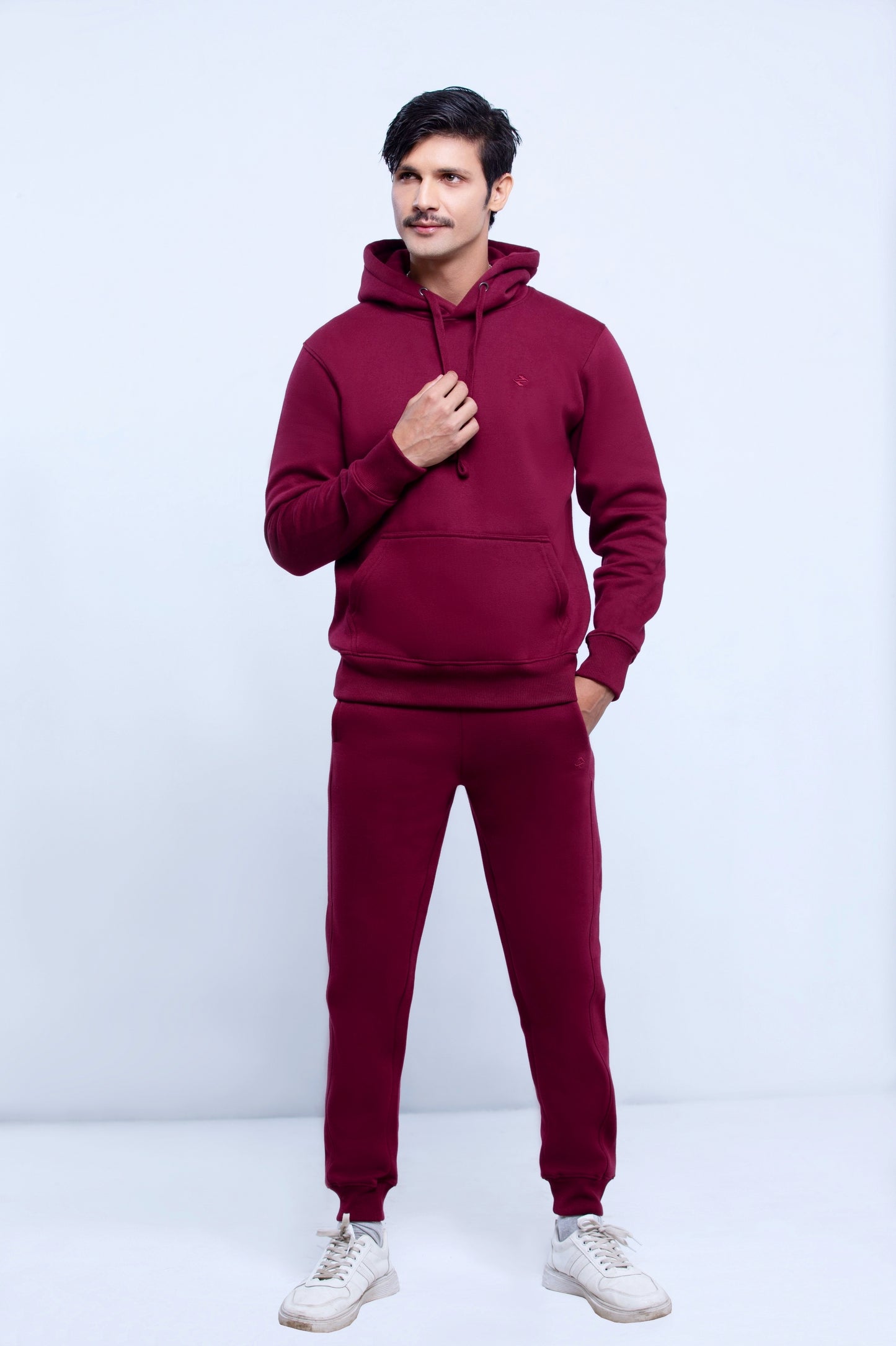 ML HOODIE TRACKER – BURGUNDY