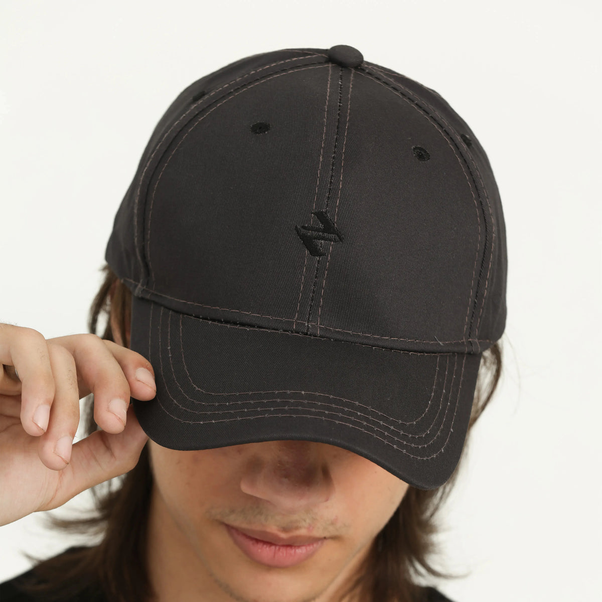 BASIC TWILL CAP | CHARCOAL