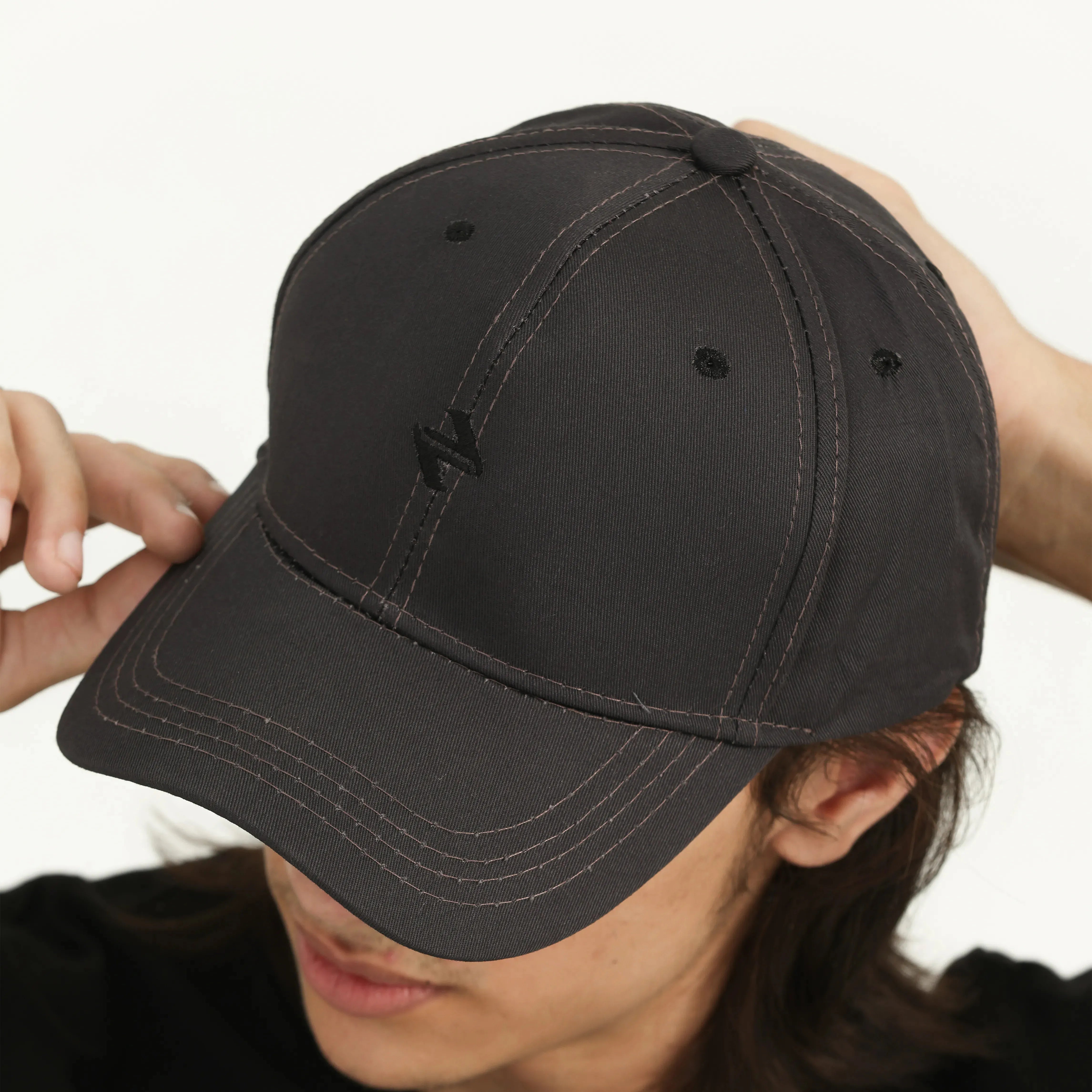BASIC TWILL CAP | CHARCOAL