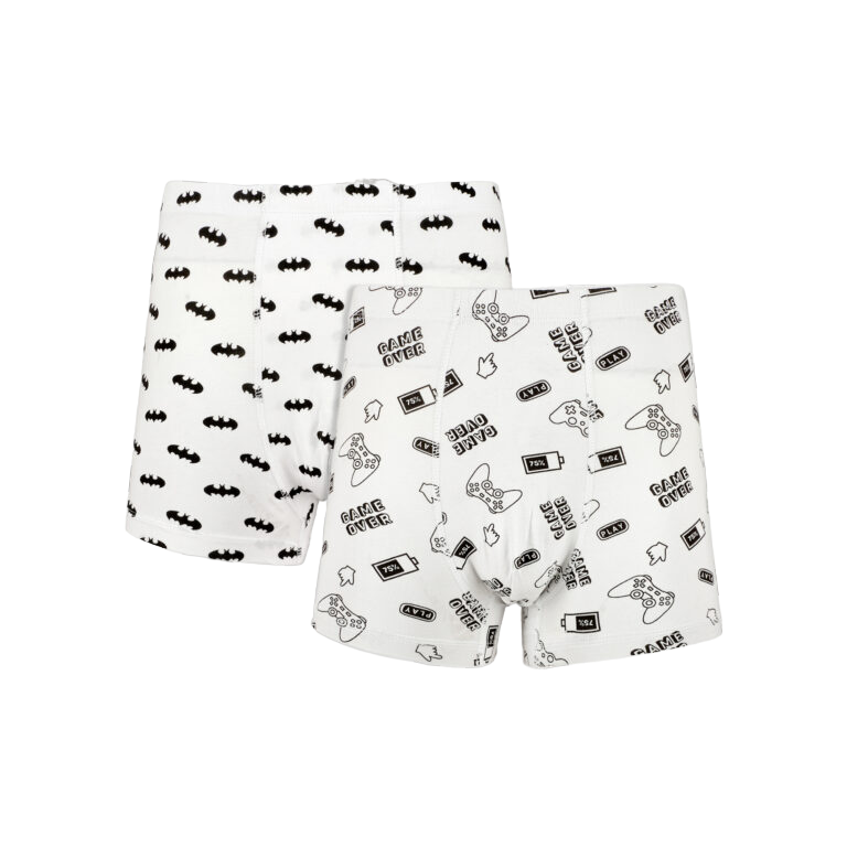 PACK OF 2 BOXERS – GAMEOVER/BATMAN