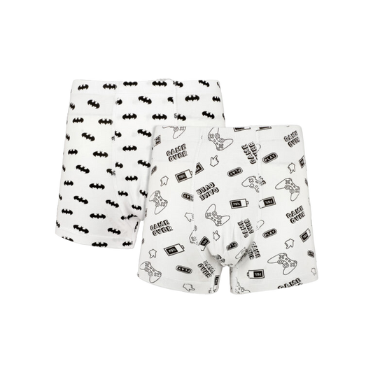 PACK OF 2 BOXERS – GAMEOVER/BATMAN