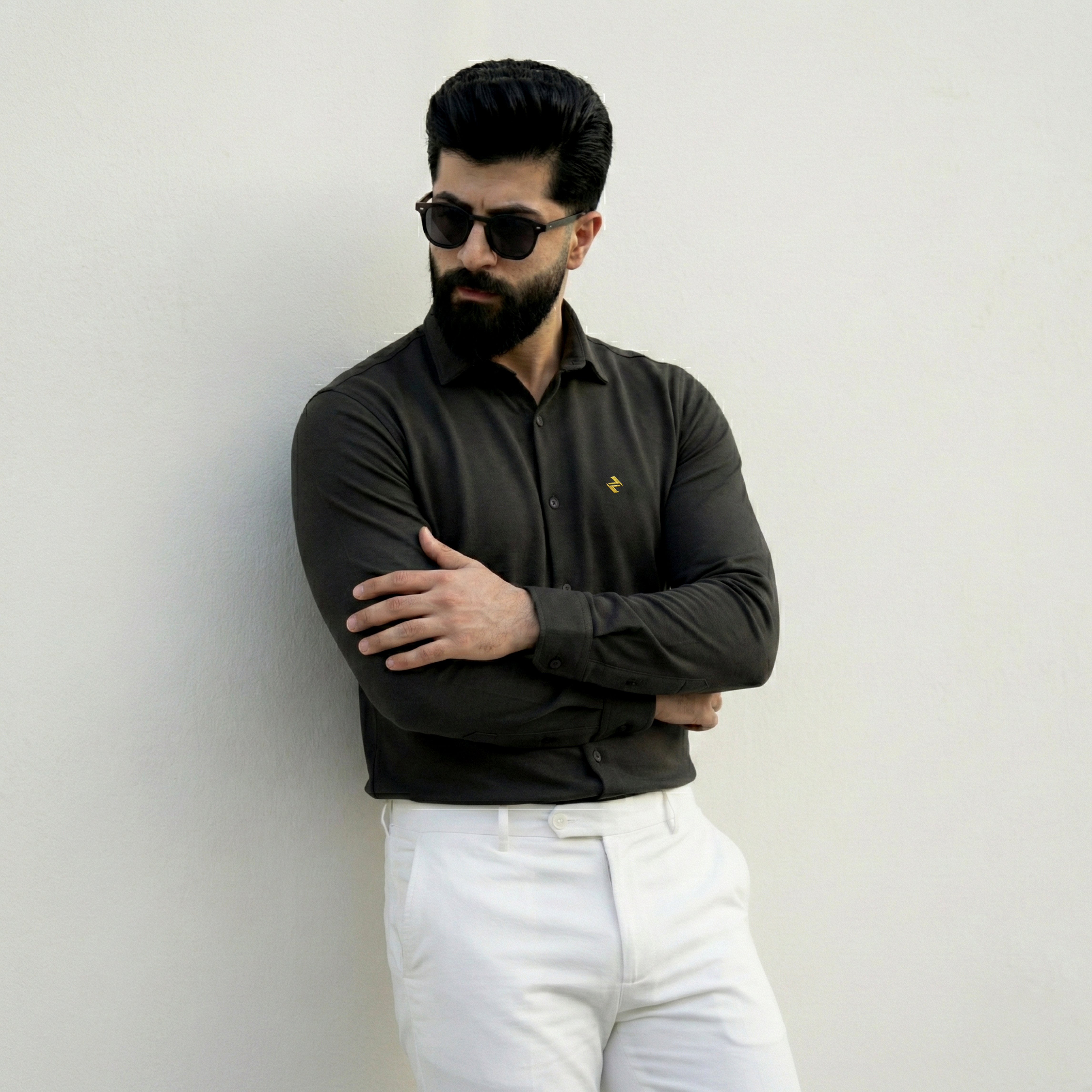 CL SMART SHIRT - BLACK